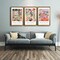 Art Framed Wall Art 3 Piece Henri Mattise Art Abstract Colorful Matisse Posters Canvas Prints for Wall and Home Office Decorations Bronze Gold Frame